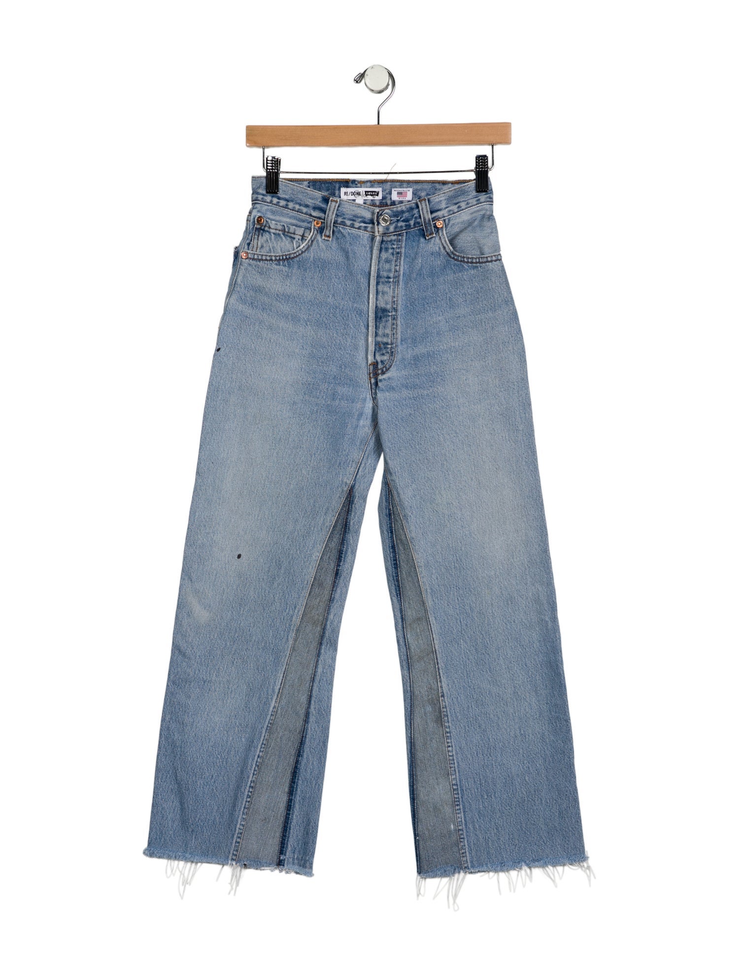 Re/Done X Levis High-Rise Wide Leg Jeans