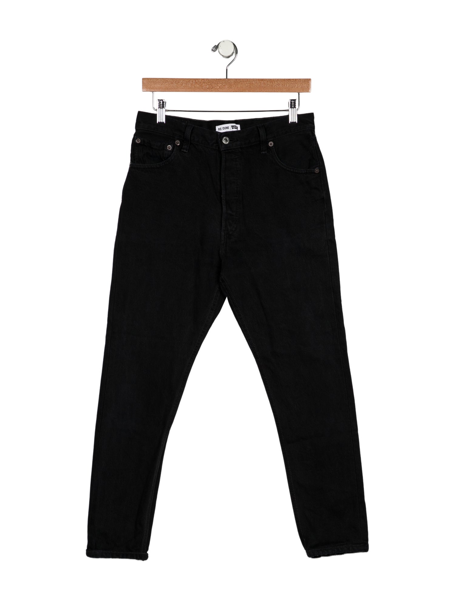 Re/Done X Levis High-Rise Straight Leg Jeans