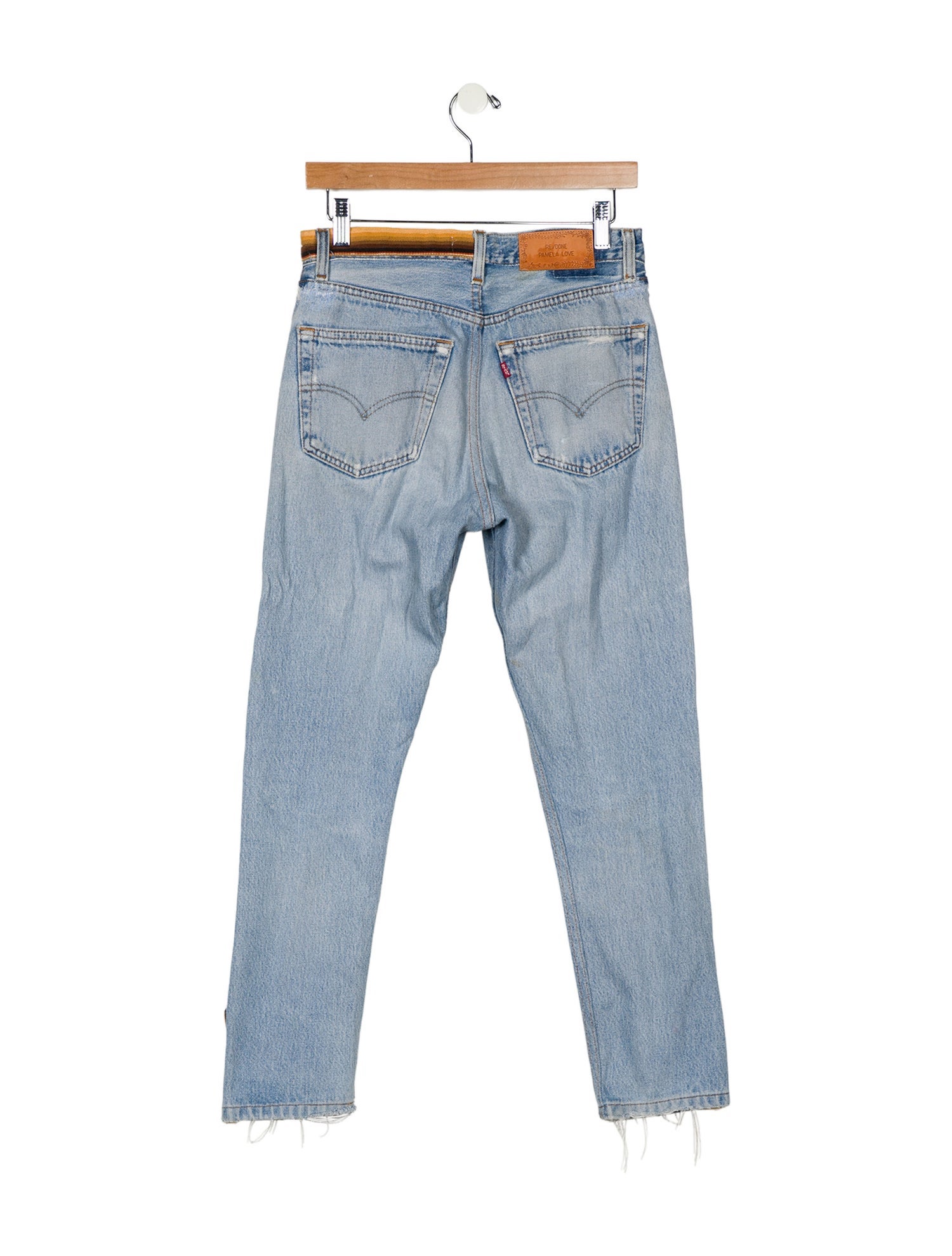 Re/Done X Levis Mid-Rise Skinny Leg Jeans