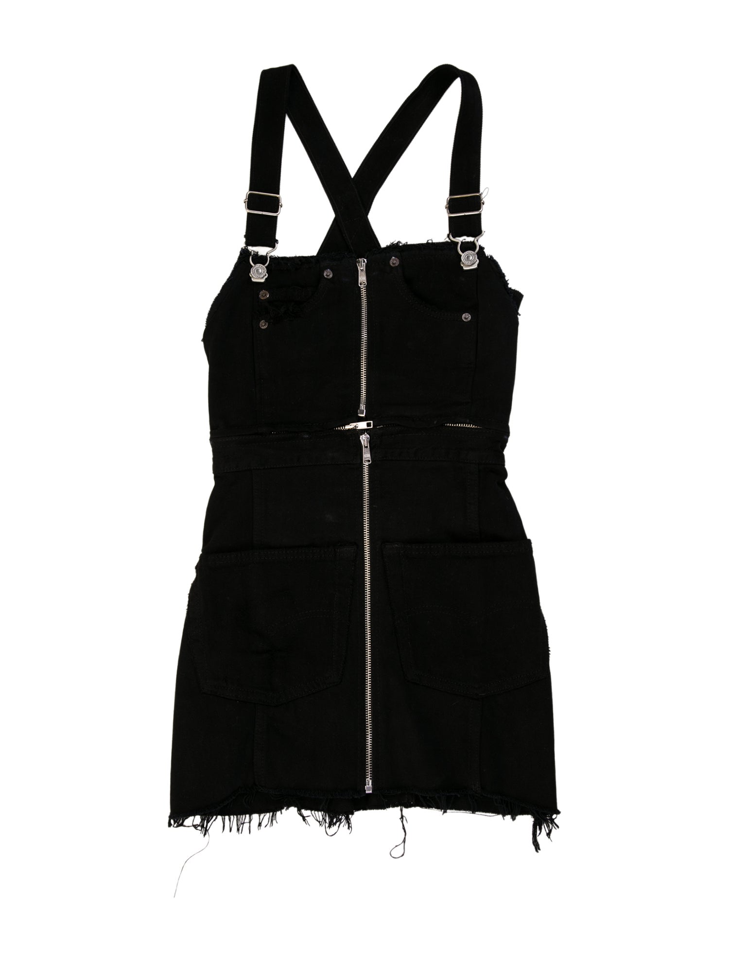 Re/Done X Levis Square Neckline Mini Dress