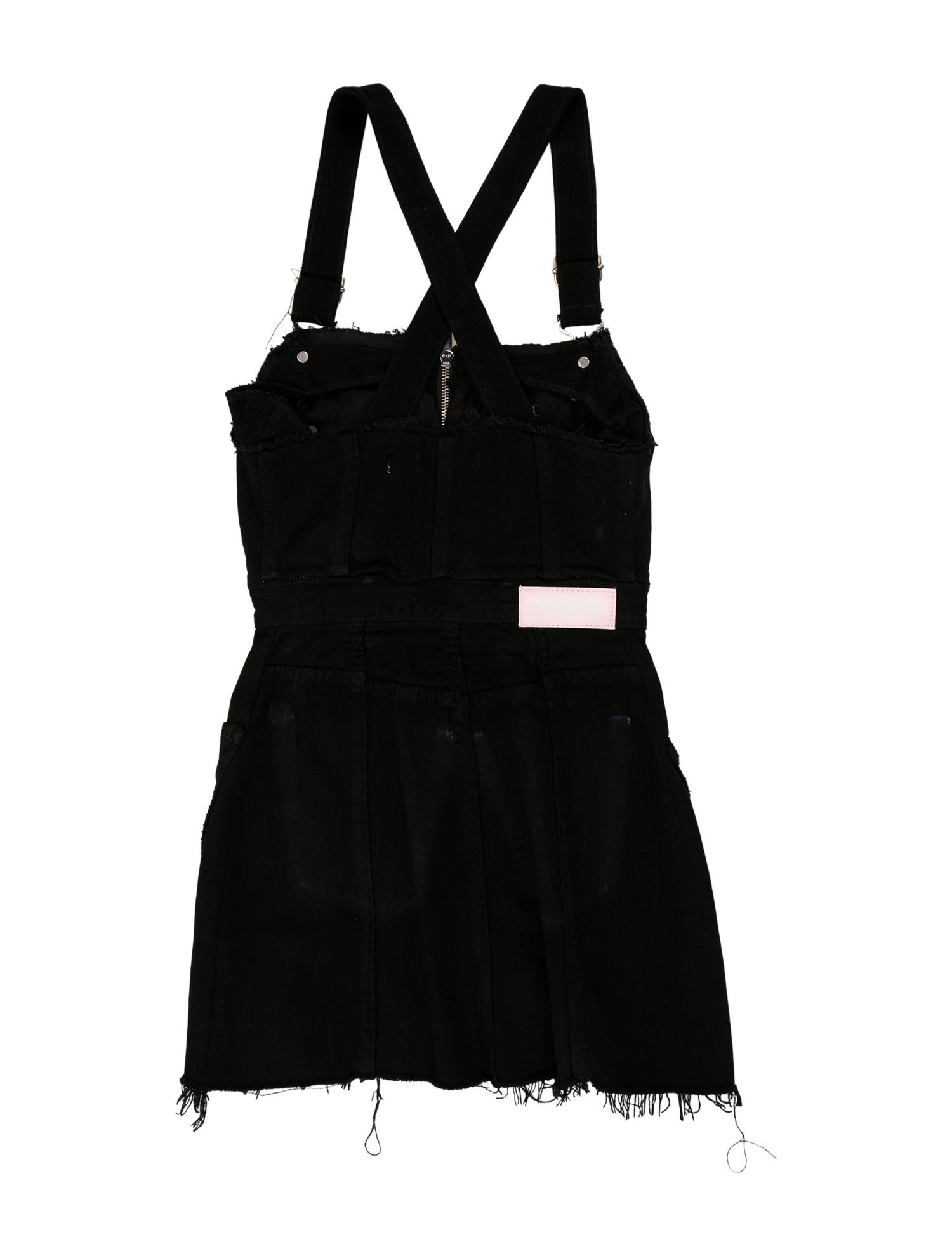 Re/Done X Levis Square Neckline Mini Dress