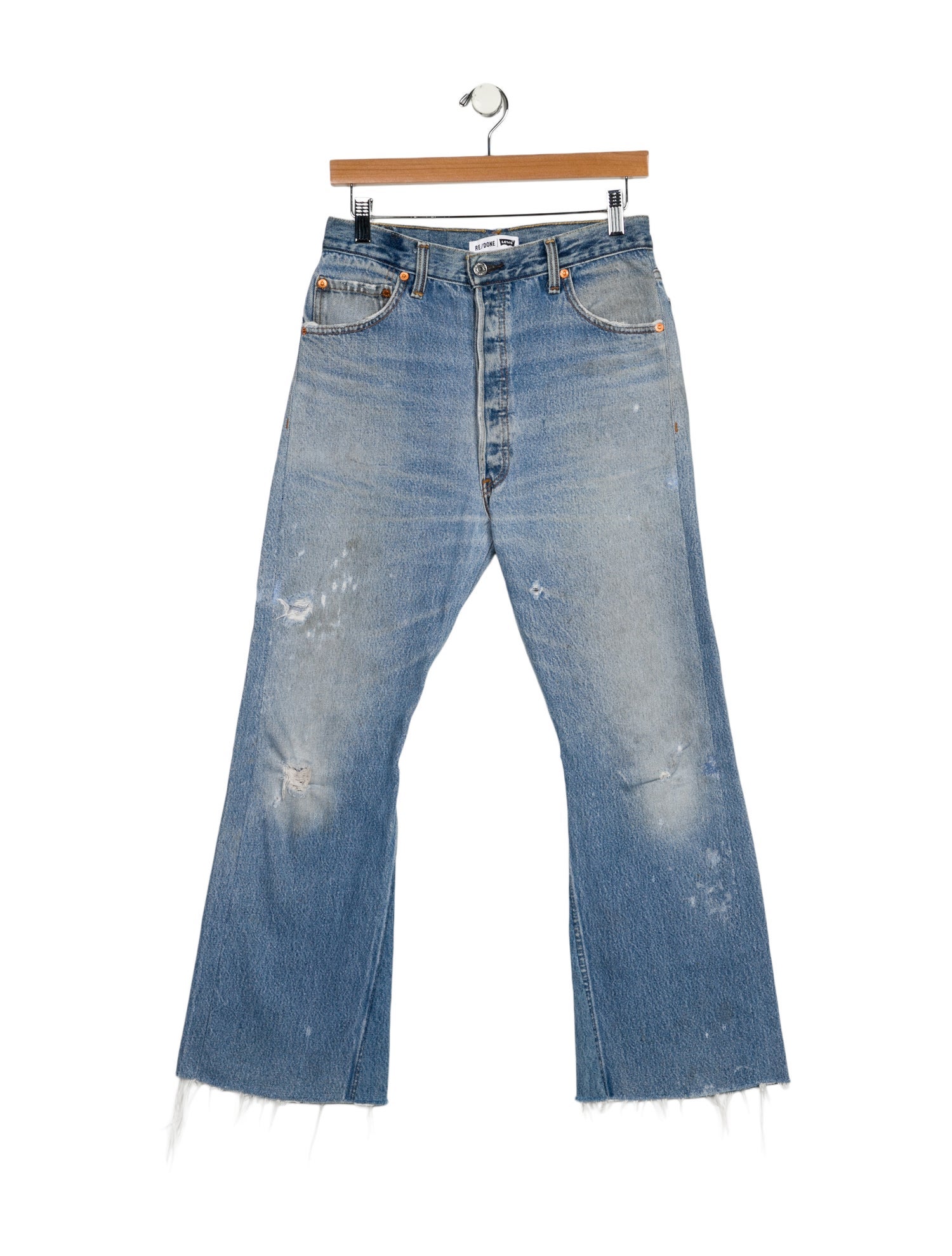 Re/Done X Levis High-Rise Wide Leg Jeans