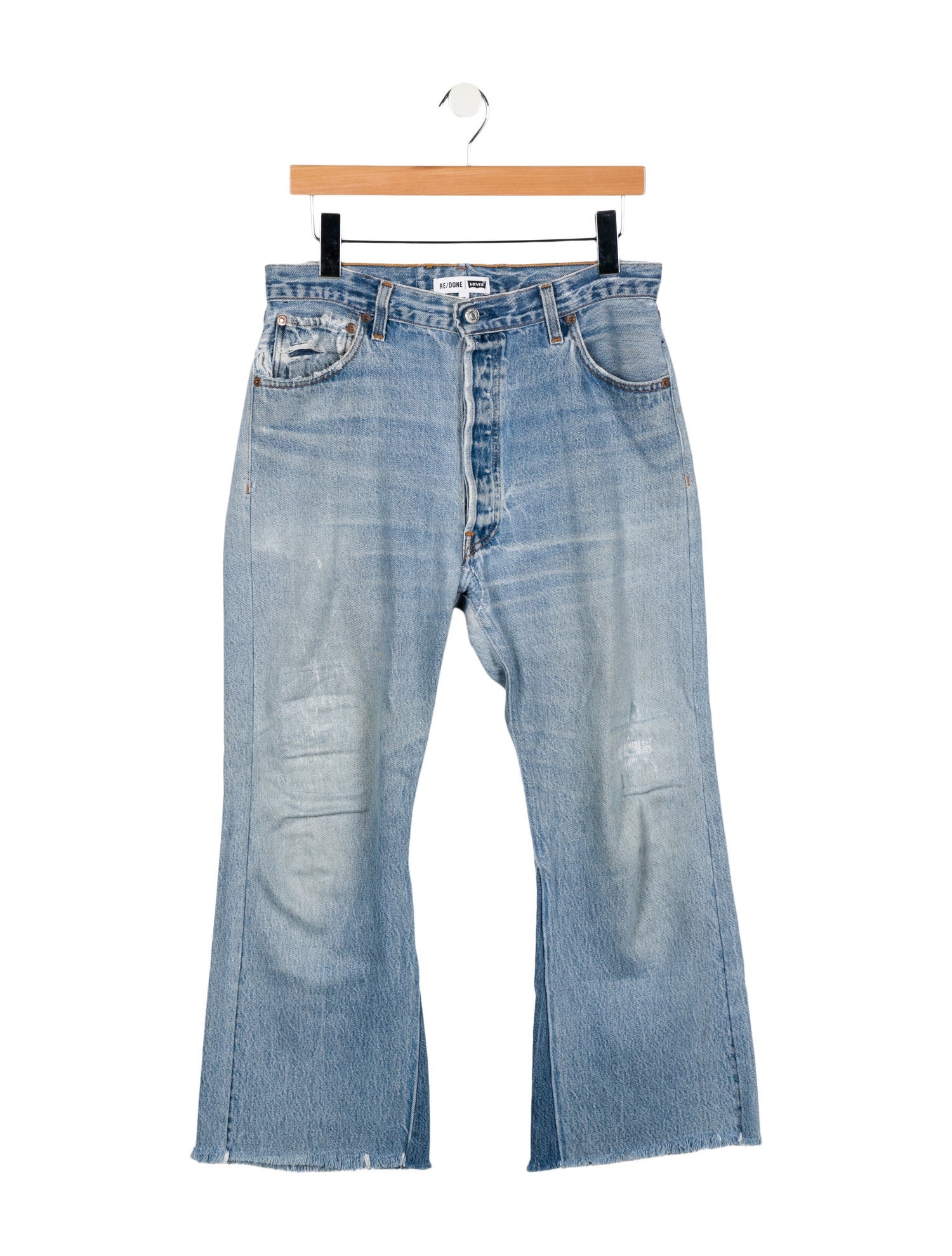 Re/Done X Levis High-Rise Wide Leg Jeans