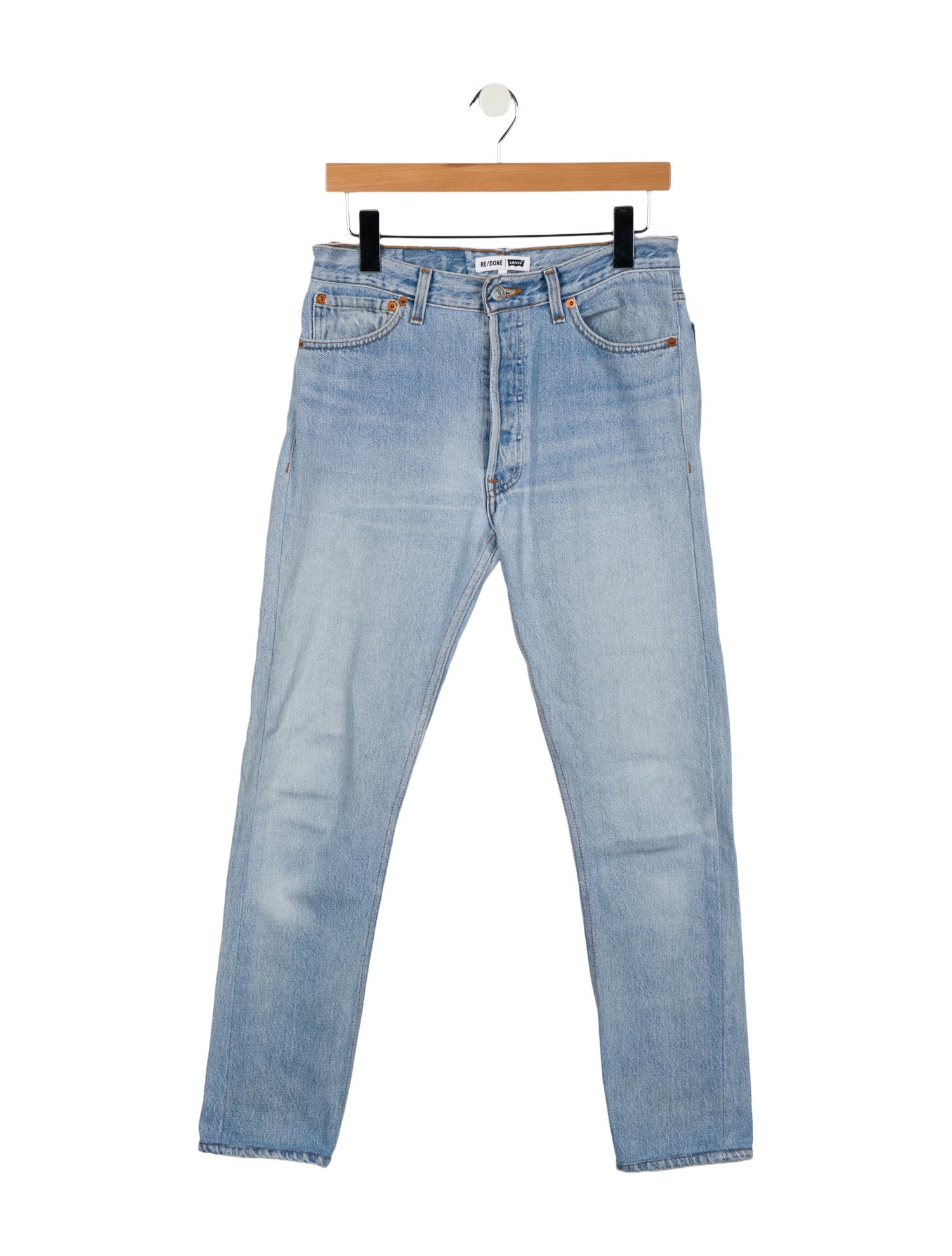 Re/Done X Levis Mid-Rise Skinny Leg Jeans