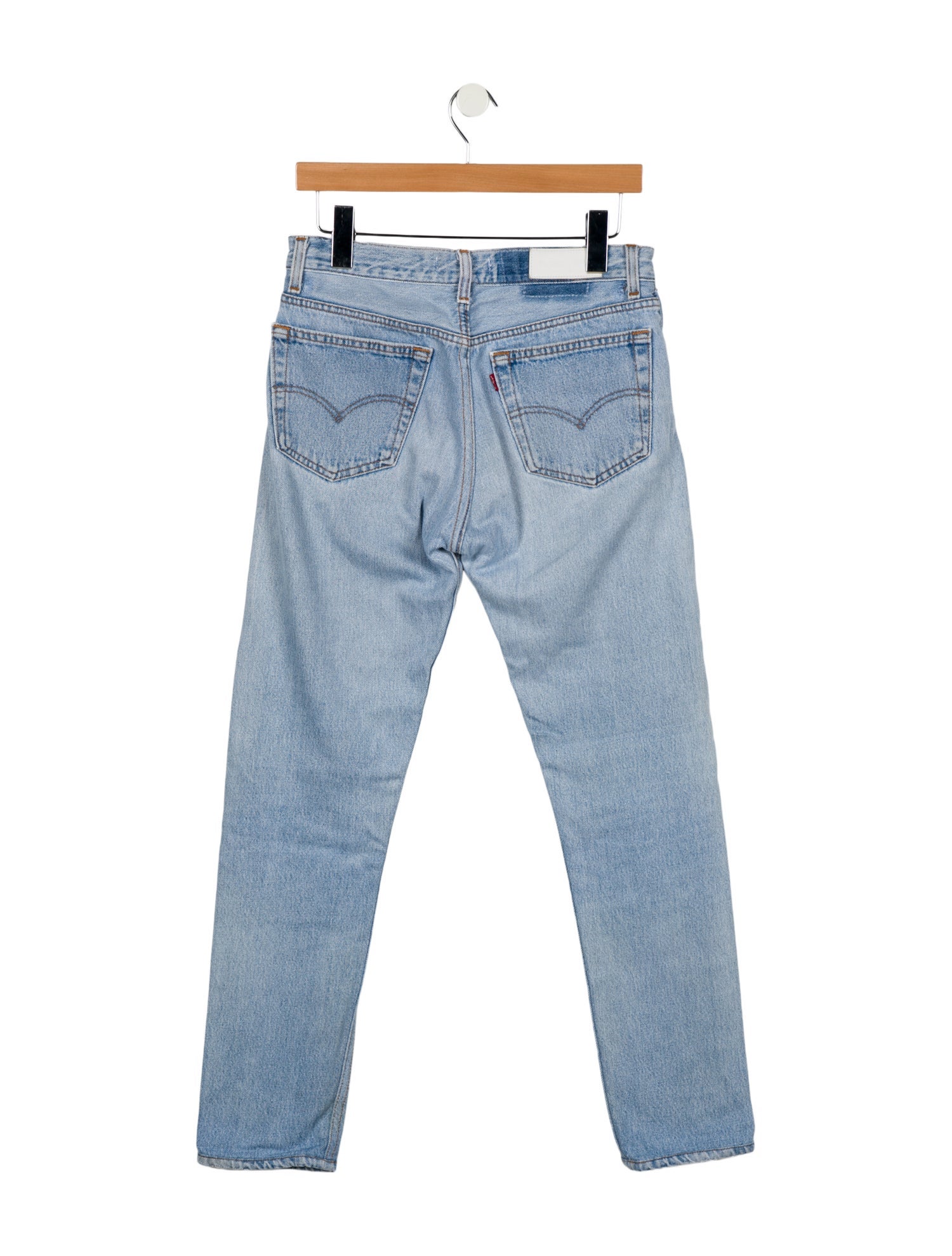 Re/Done X Levis Mid-Rise Skinny Leg Jeans