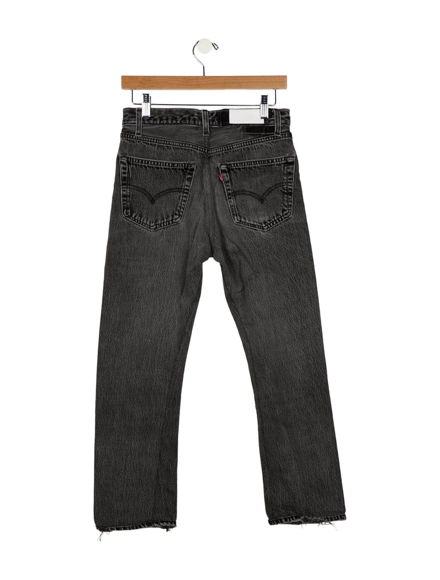 Re/Done X Levis High-Rise Straight Leg Jeans