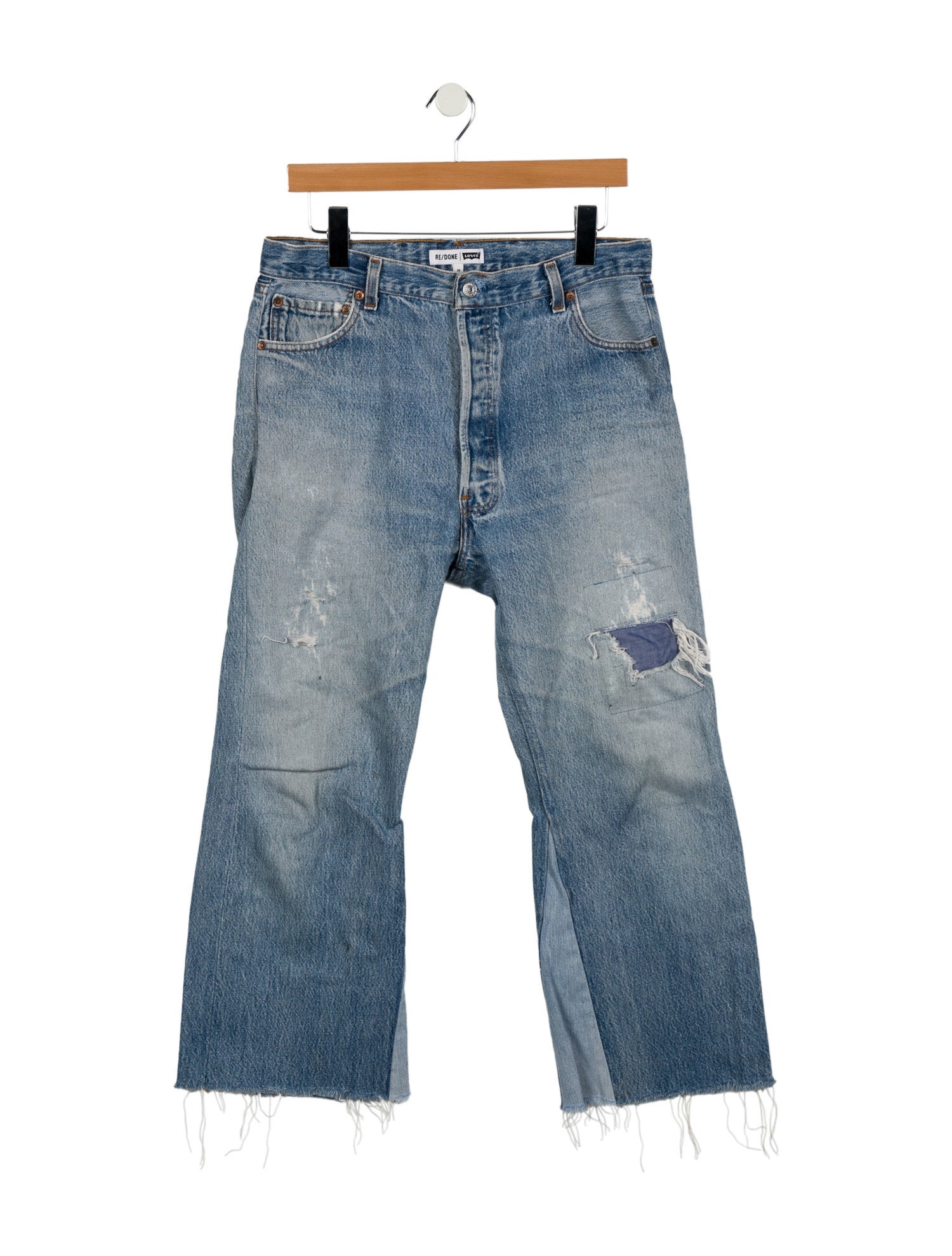 Re/Done X Levis High-Rise Wide Leg Jeans