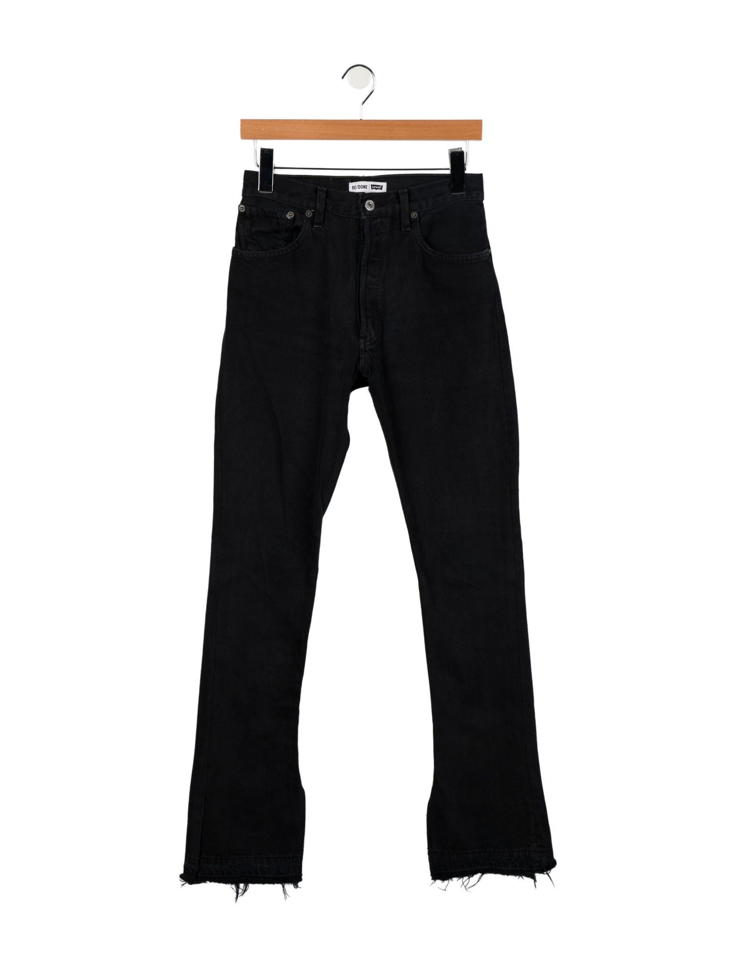 Re/Done X Levis High-Rise Straight Leg Jeans