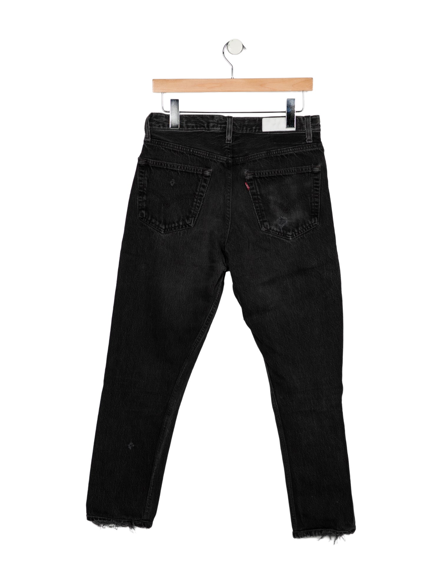 Re/Done X Levis High-Rise Straight Leg Jeans