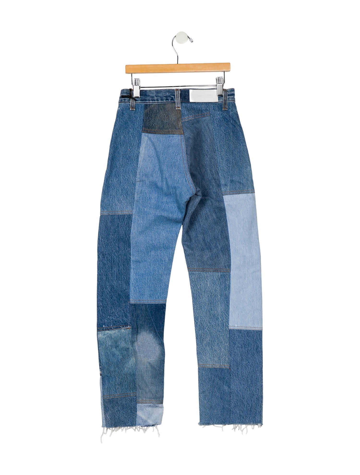 Re/Done X Levis Mid-Rise Straight Leg Jeans