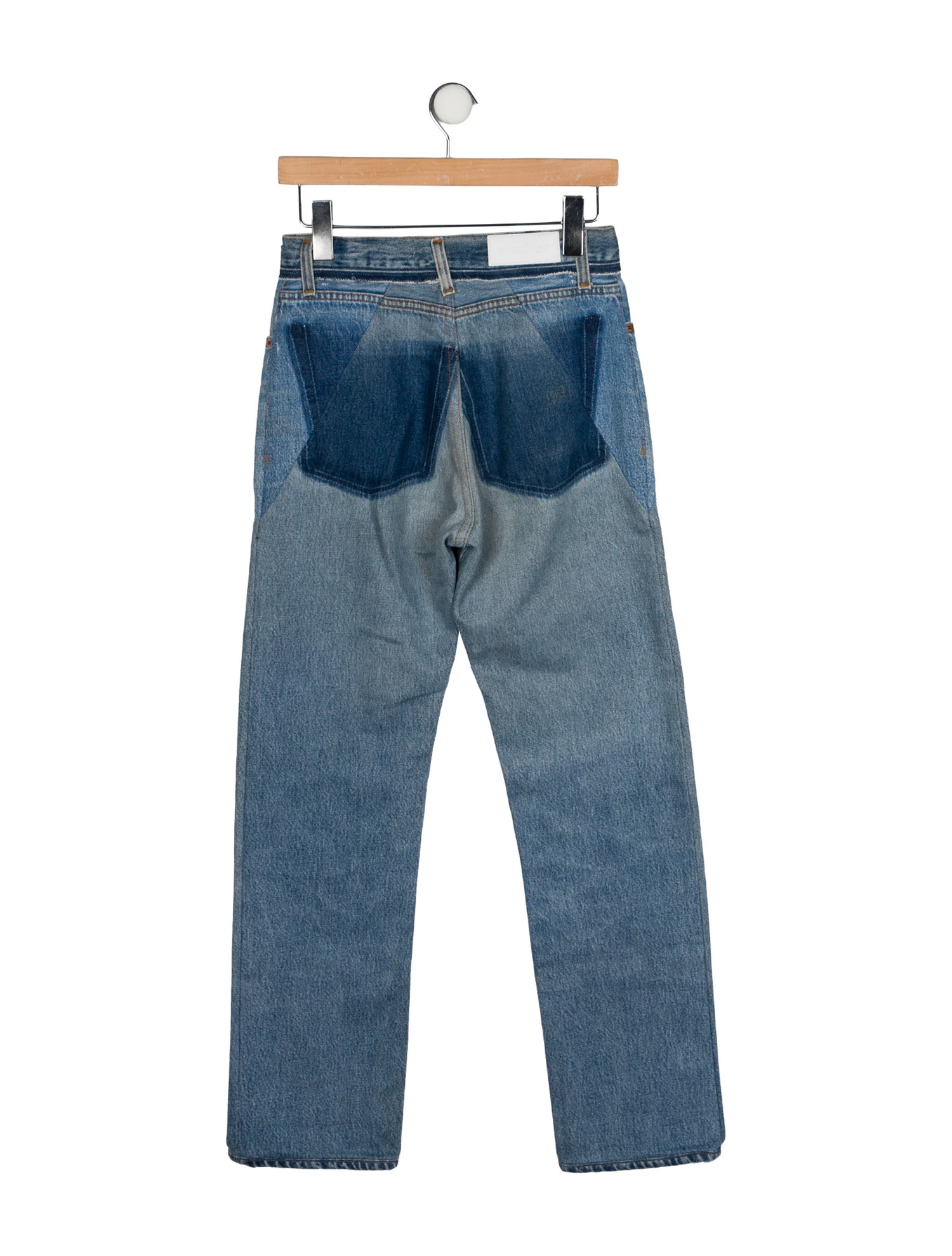 Re/Done X Levis High-Rise Straight Leg Jeans