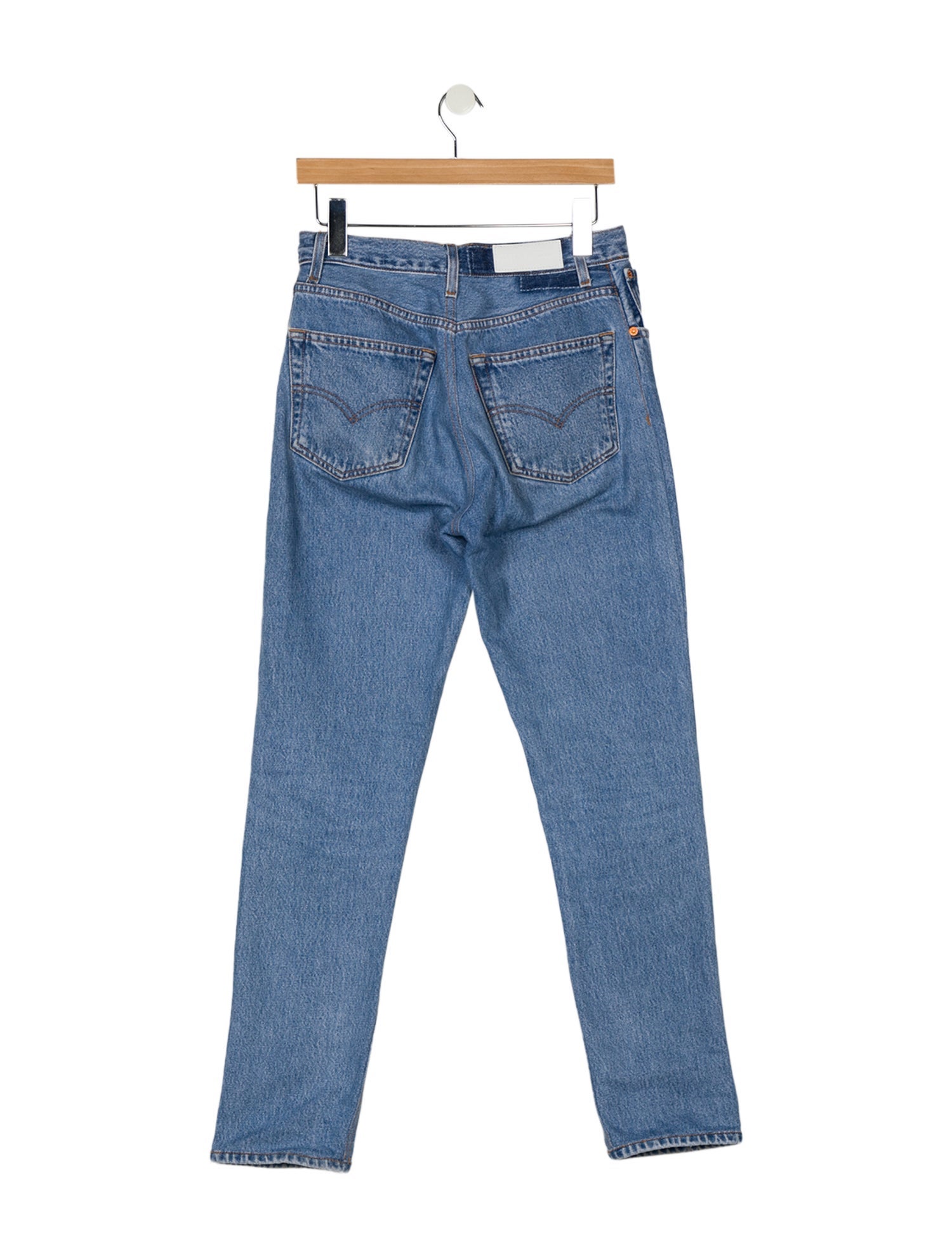Re/Done X Levis Mid-Rise Skinny Leg Jeans