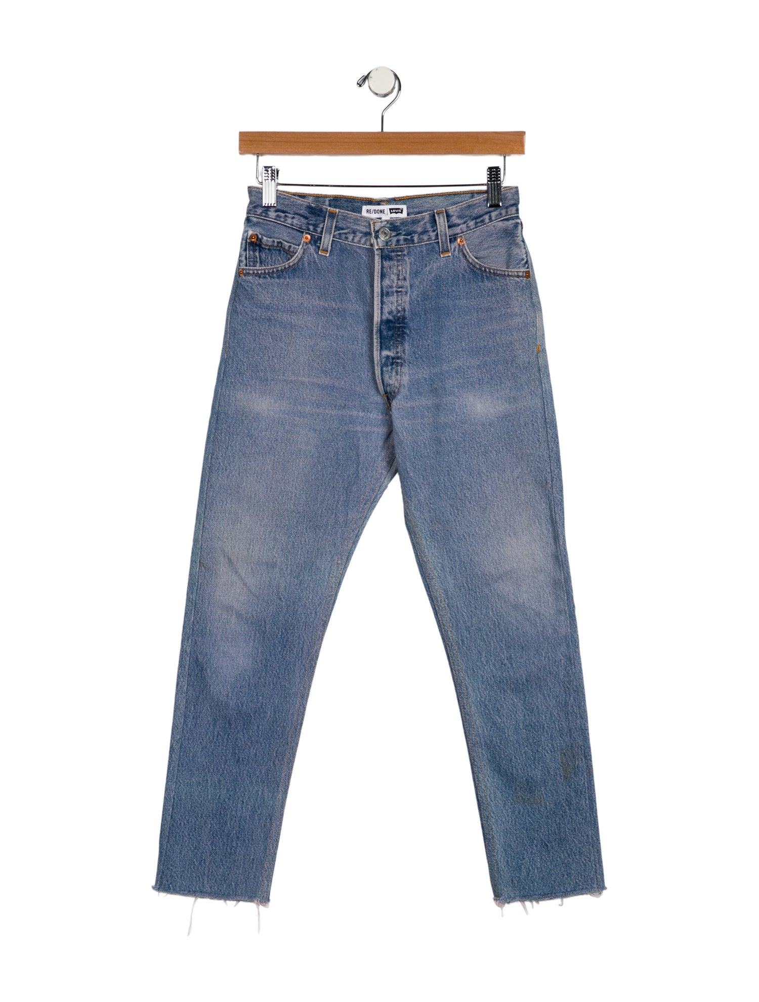 Re/Done X Levis Mid-Rise Skinny Leg Jeans