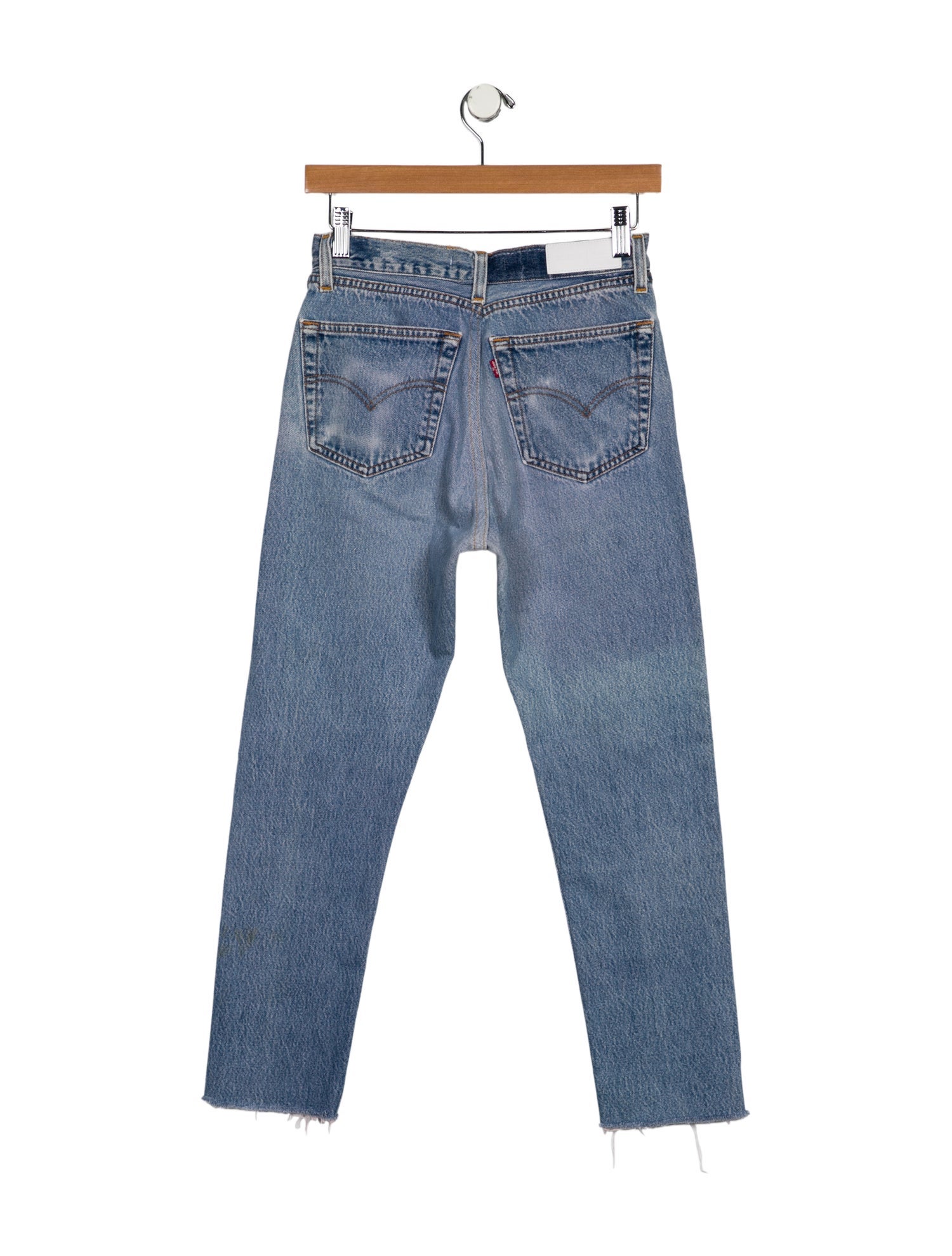 Re/Done X Levis Mid-Rise Skinny Leg Jeans