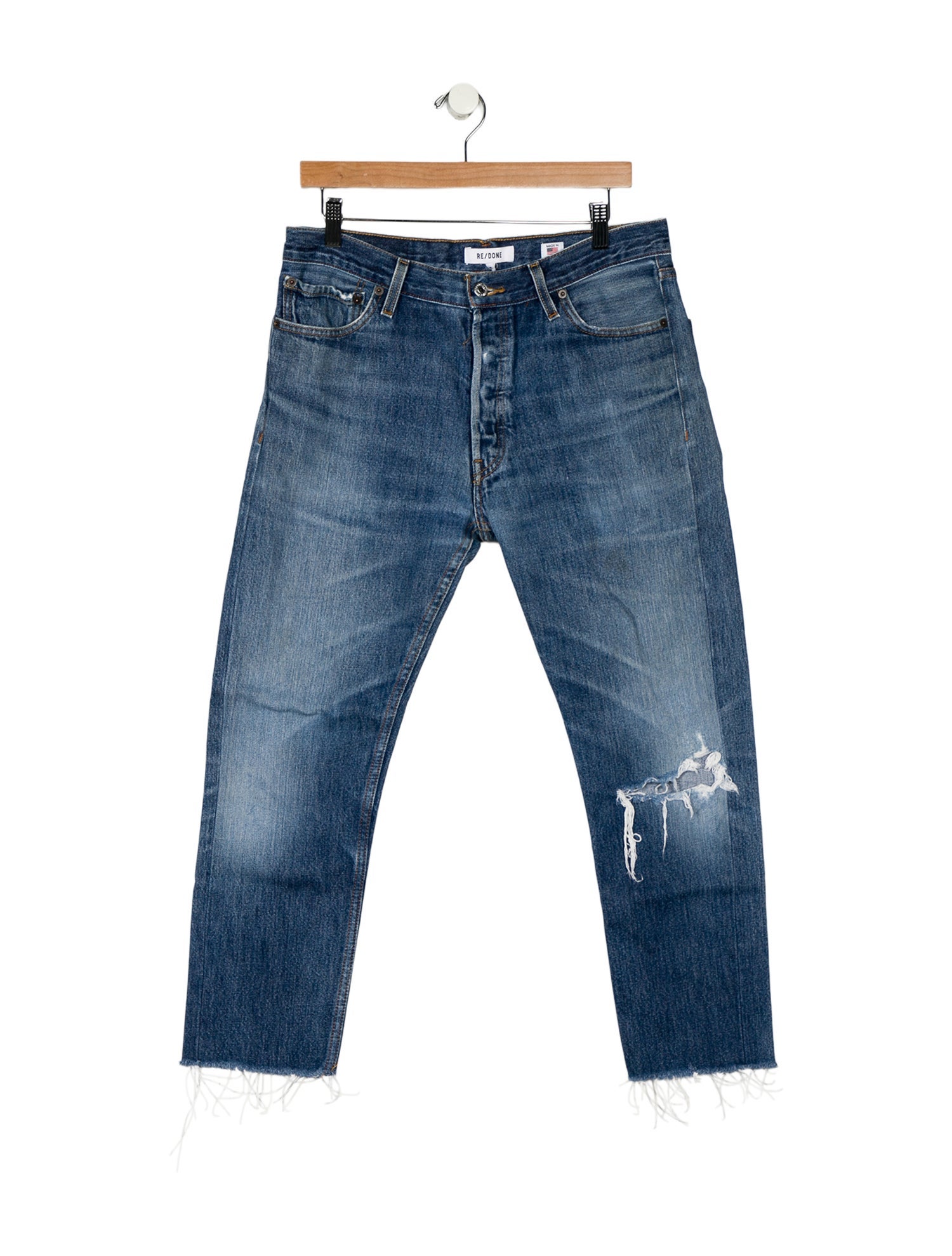 Re/Done X Levis High-Rise Wide Leg Jeans