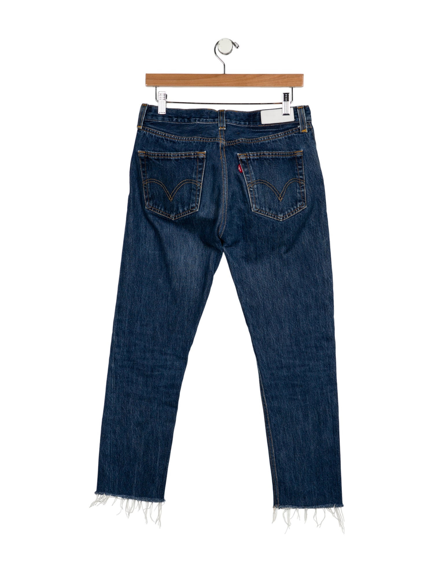 Re/Done X Levis High-Rise Straight Leg Jeans