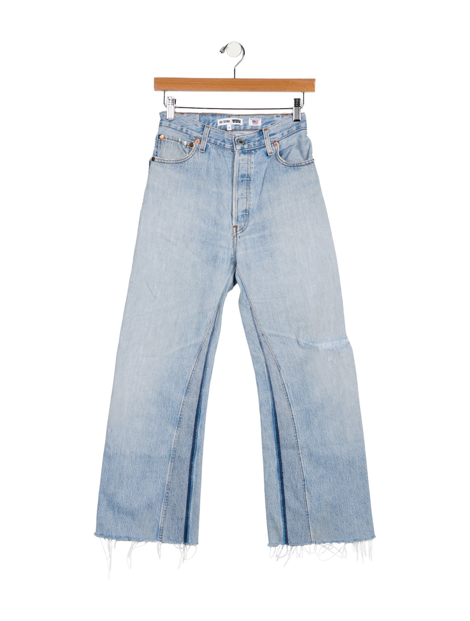 Re/Done X Levis High-Rise Wide Leg Jeans
