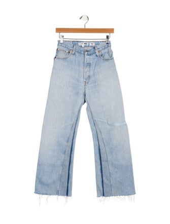 Re/Done X Levis High-Rise Wide Leg Jeans