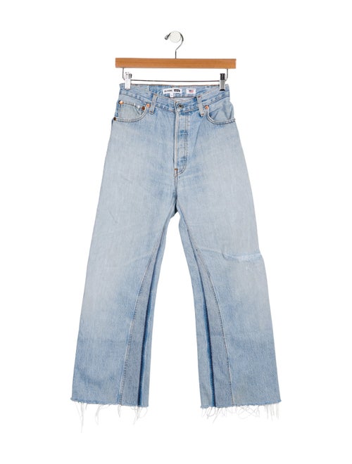Re/Done X Levis High-Rise Wide Leg Jeans