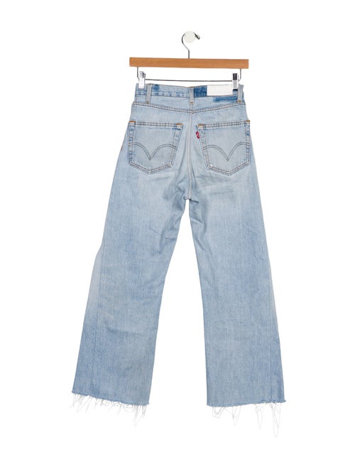 Re/Done X Levis High-Rise Wide Leg Jeans