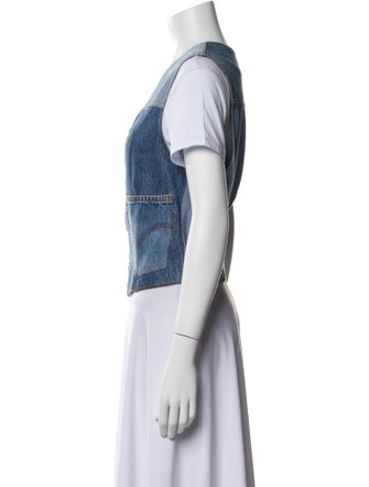 Re/Done X Levis Colorblock Pattern Vest