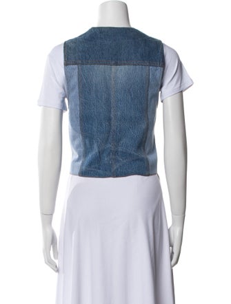 Re/Done X Levis Colorblock Pattern Vest