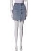 Re/Done X Levis Distressed Accents Mini Skirt