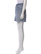 Re/Done X Levis Distressed Accents Mini Skirt