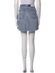 Re/Done X Levis Distressed Accents Mini Skirt