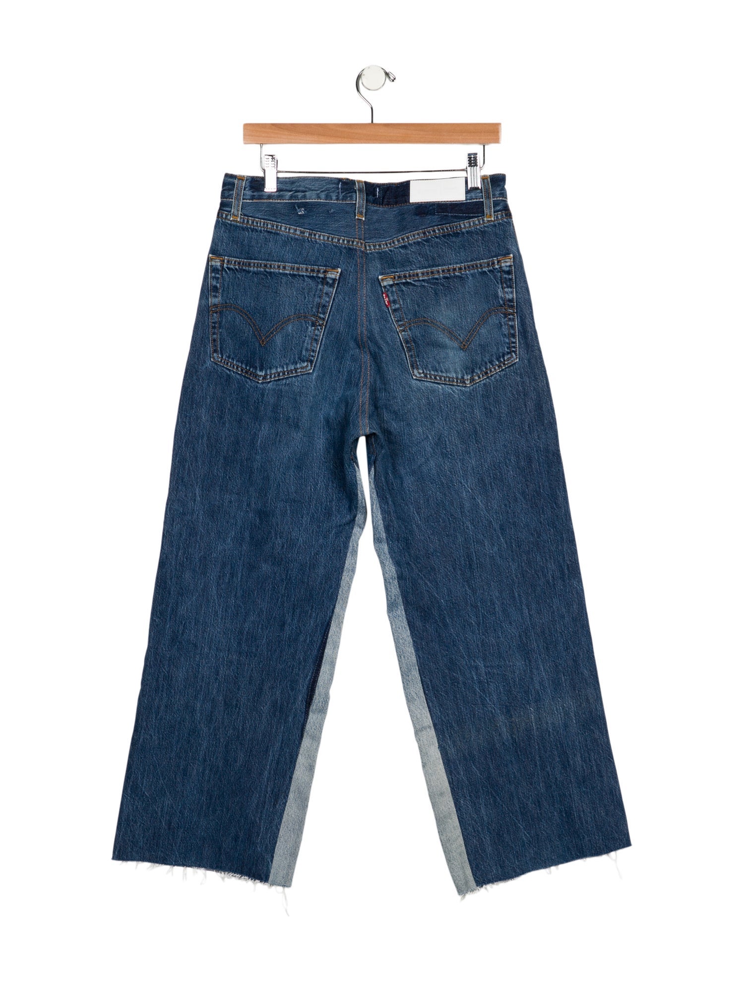 Re/Done X Levis High-Rise Wide Leg Jeans