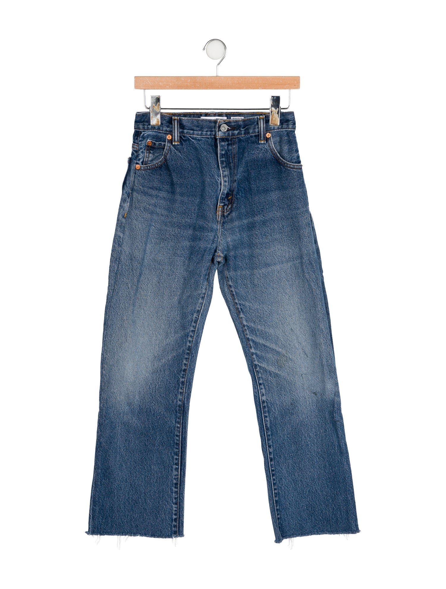 Re/Done X Levis High-Rise Wide Leg Jeans