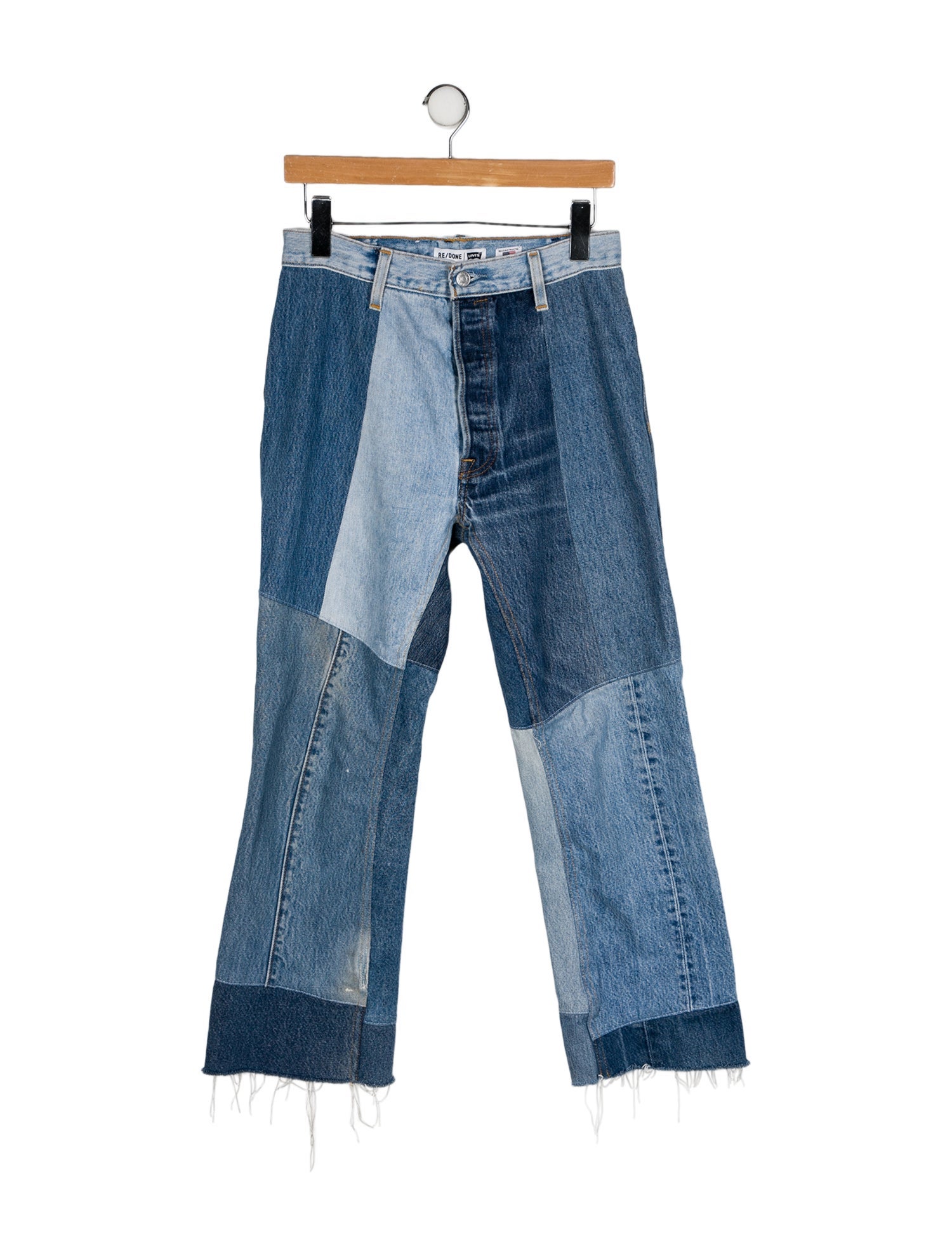 Re/Done X Levis High-Rise Wide Leg Jeans