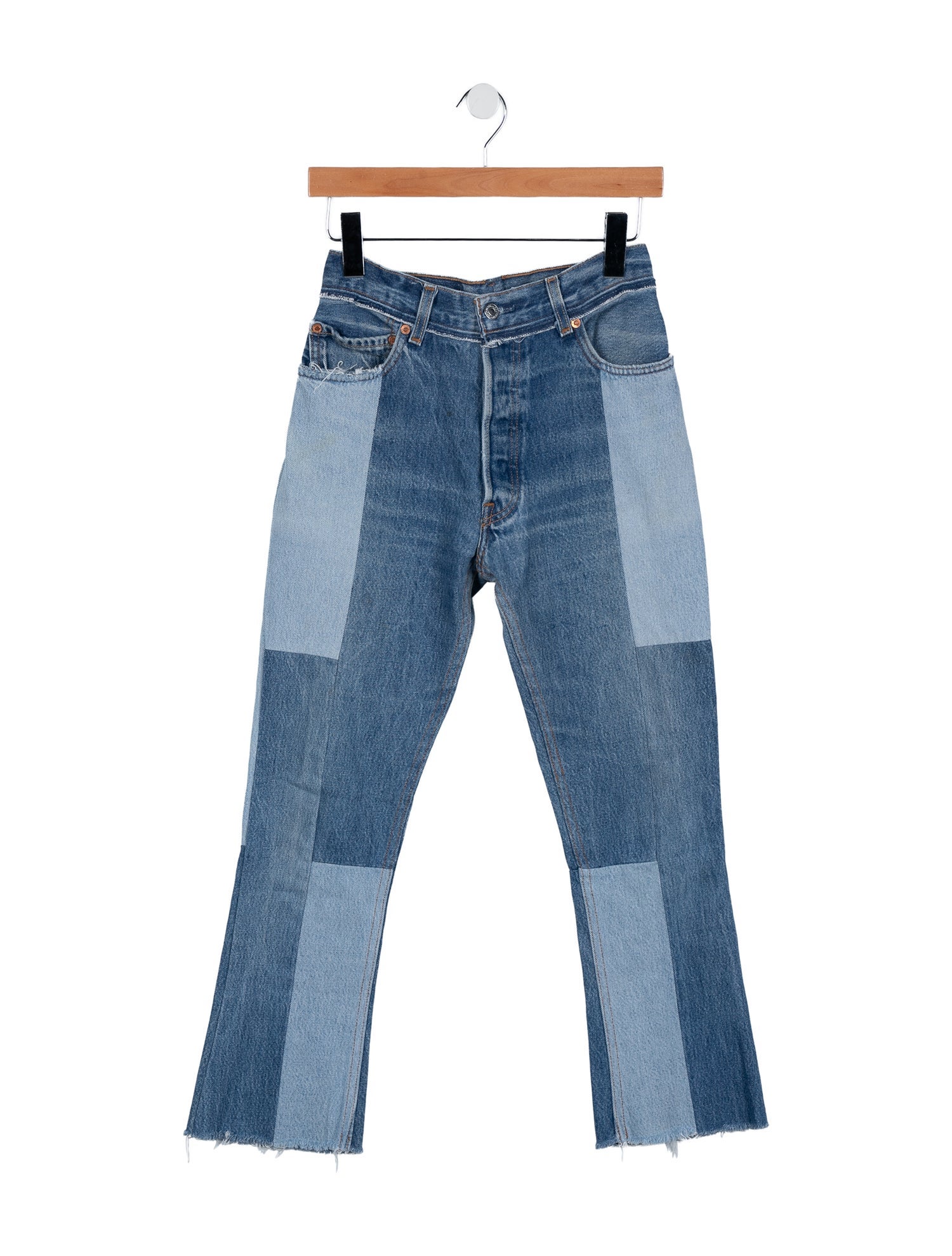 Re/Done X Levis High-Rise Straight Leg Jeans