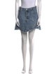 Re/Done X Levis Distressed Accents Mini Skirt