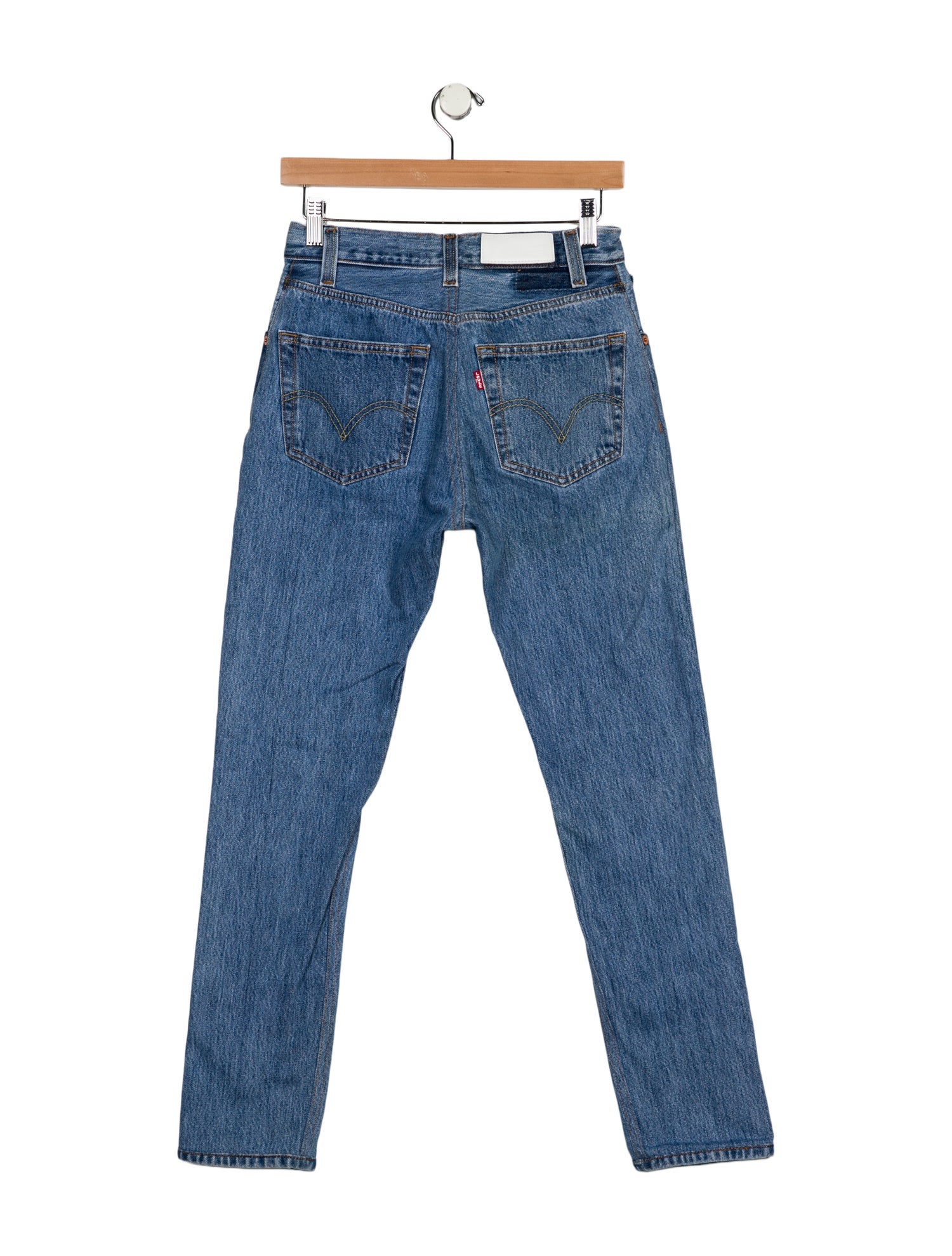 Re/Done X Levis Mid-Rise Skinny Leg Jeans