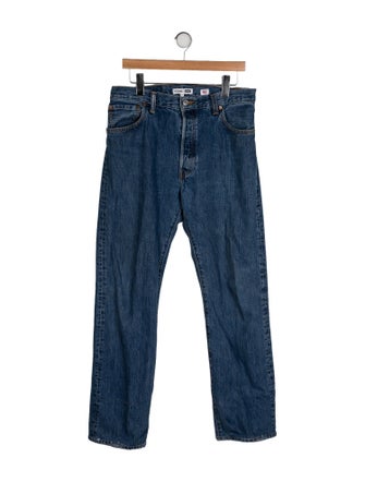 Re/Done X Levis High-Rise Straight Leg Jeans