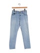 Re/Done X Levis Mid-Rise Straight Leg Jeans