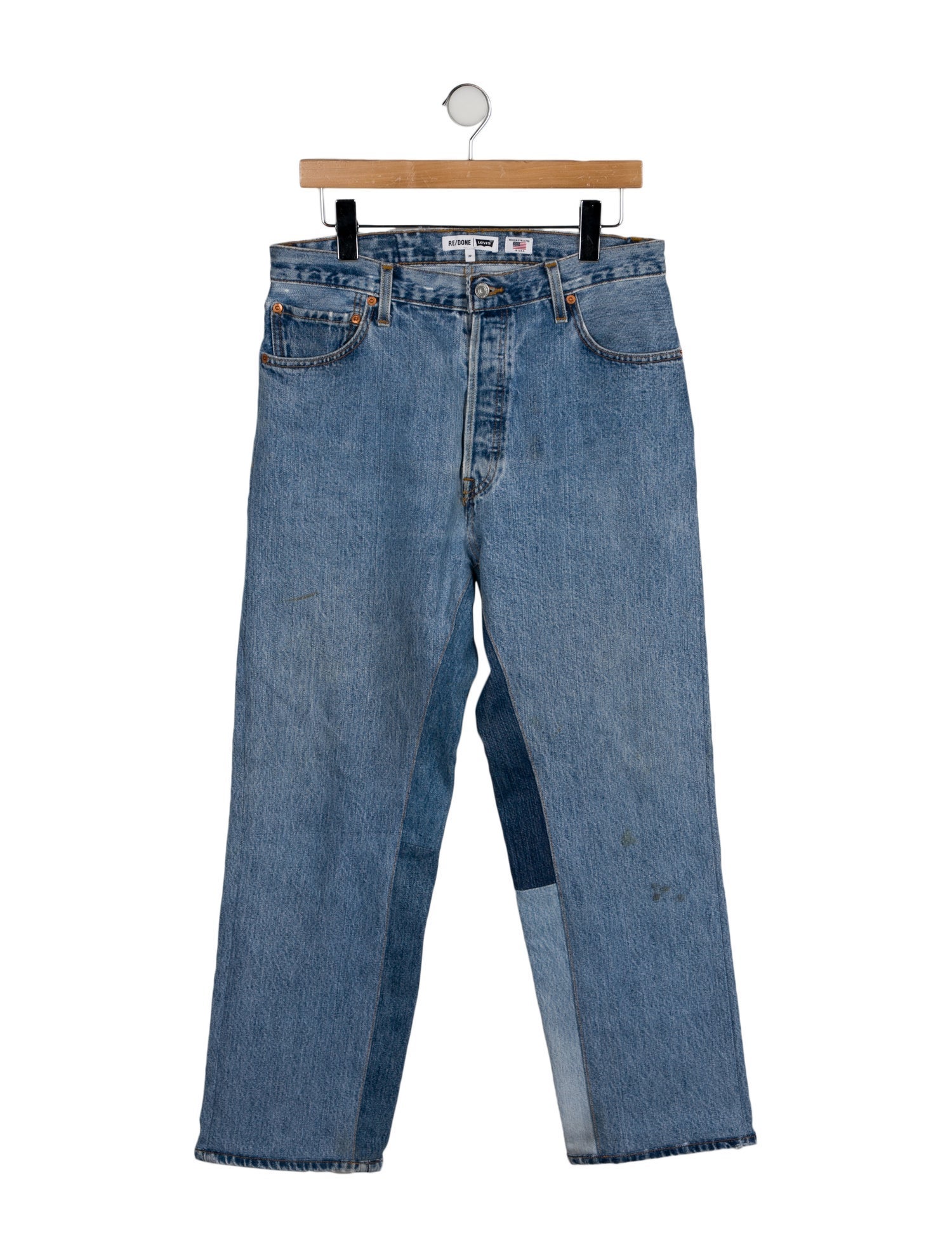 Re/Done X Levis High-Rise Wide Leg Jeans