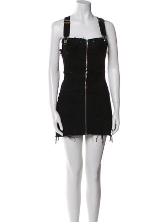 Re/Done X Levis Square Neckline Mini Dress