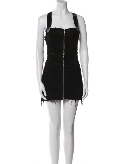 Re/Done X Levis Square Neckline Mini Dress