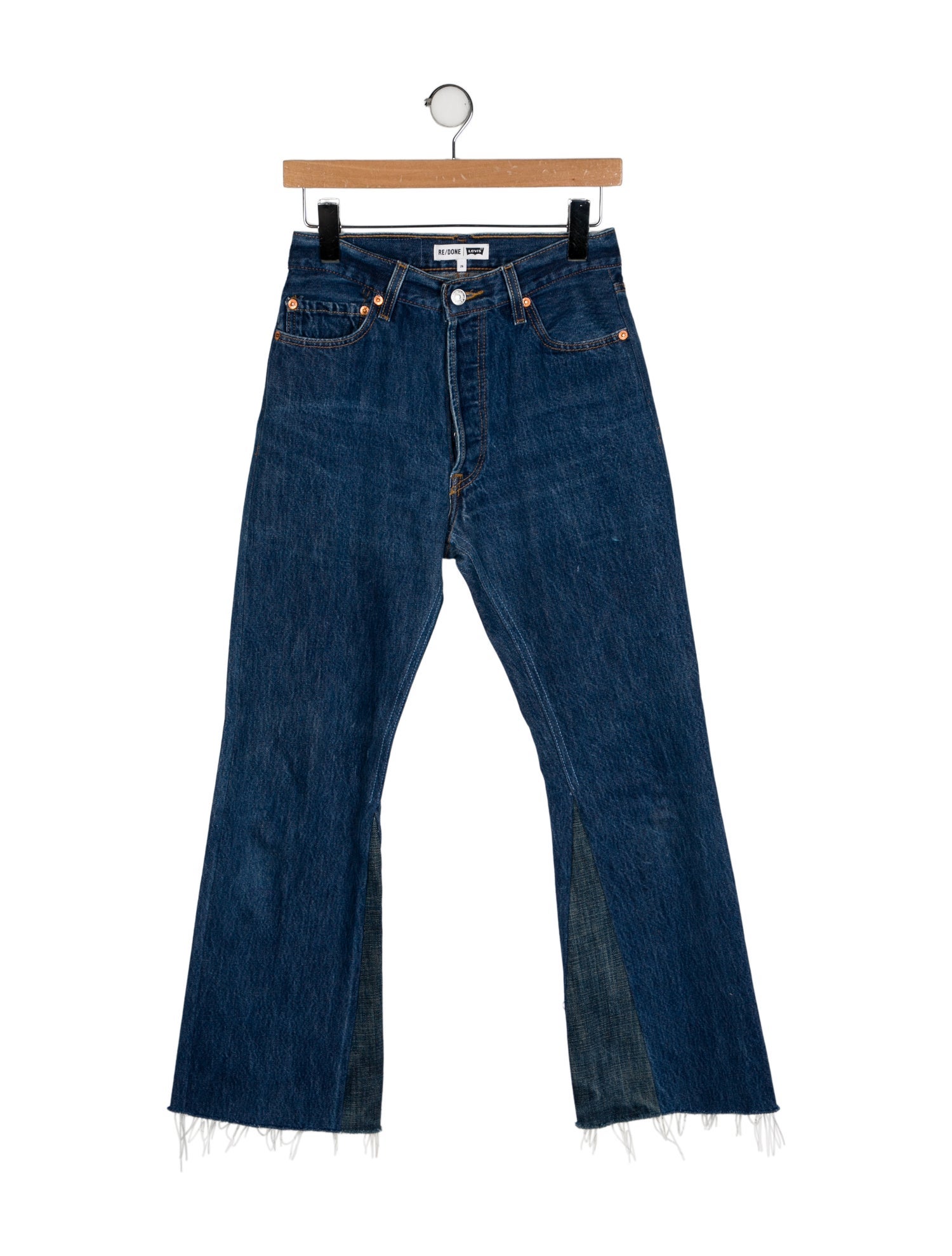 Re/Done X Levis High-Rise Wide Leg Jeans