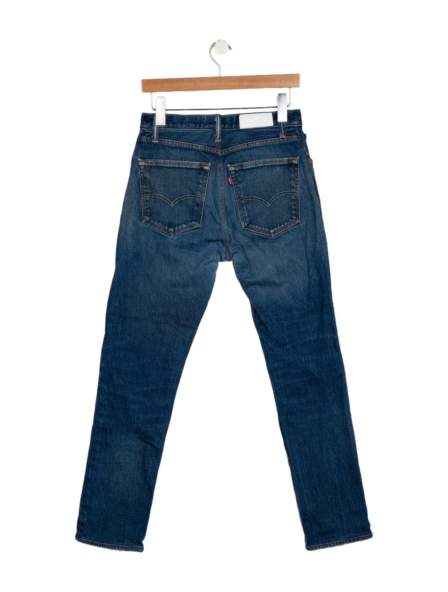 Re/Done X Levis High-Rise Straight Leg Jeans