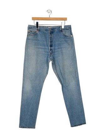 Re/Done X Levis High-Rise Straight Leg Jeans