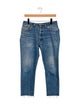 Re/Done X Levis Mid-Rise Straight Leg Jeans