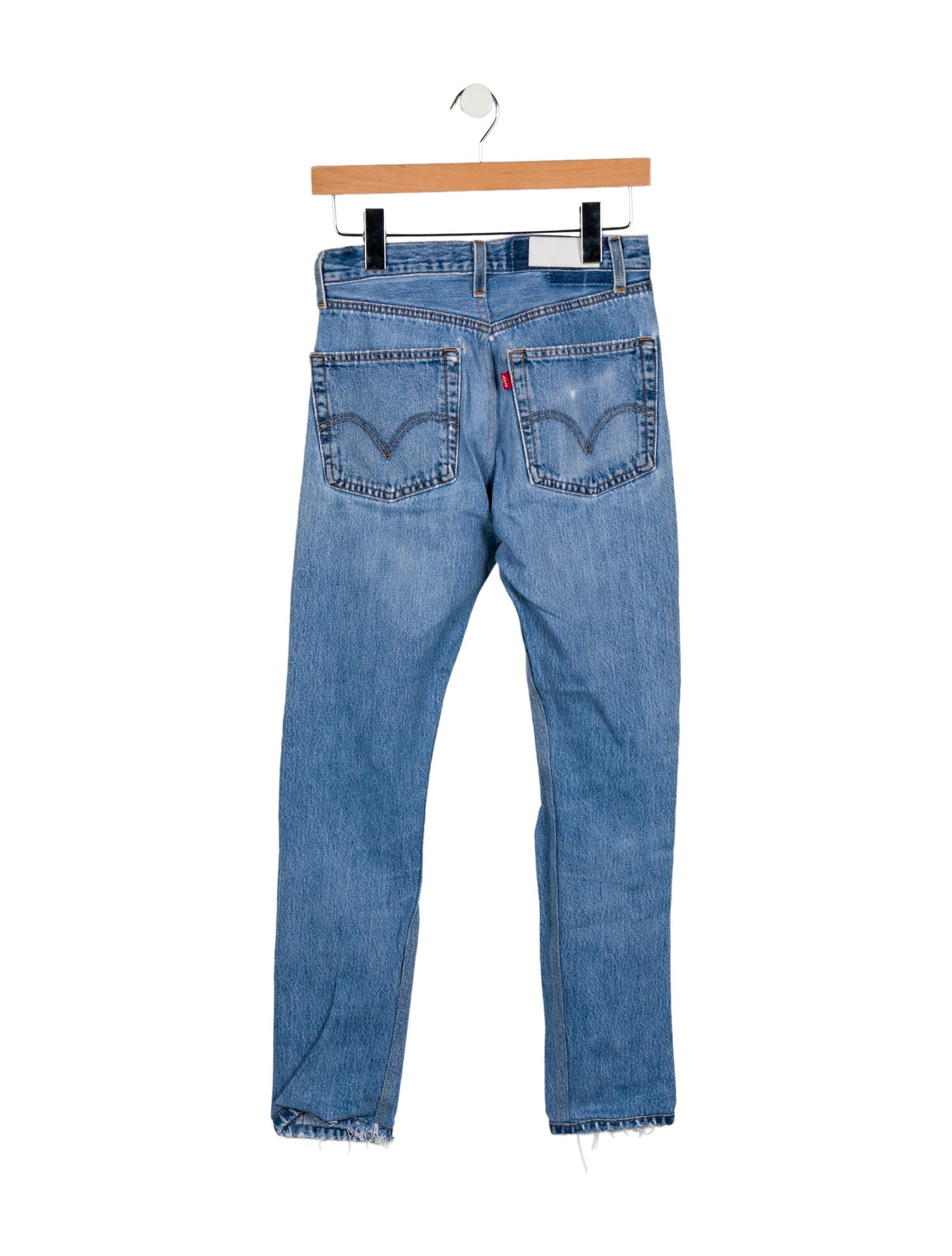 Re/Done X Levis Mid-Rise Skinny Leg Jeans