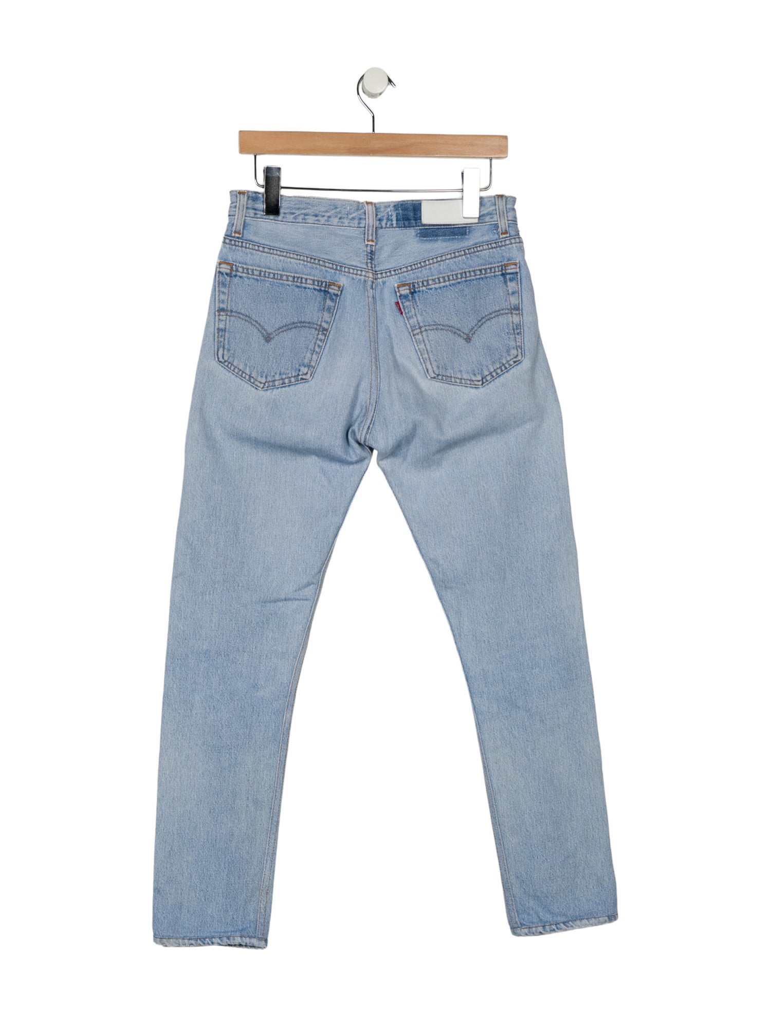 Re/Done X Levis High-Rise Straight Leg Jeans