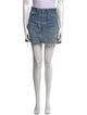 Re/Done X Levis Distressed Accents Mini Skirt