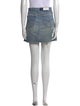 Re/Done X Levis Distressed Accents Mini Skirt