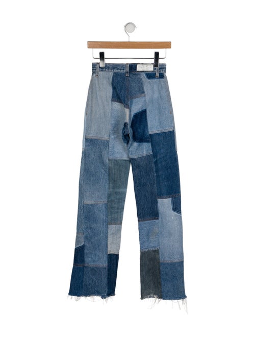 Re/Done X Levis Mid-Rise Wide Leg Jeans
