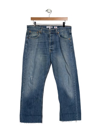 Re/Done X Levis High-Rise Wide Leg Jeans